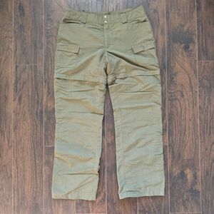The North Face Size 12 Tan Cargo Zip Off Outdoor Pants
